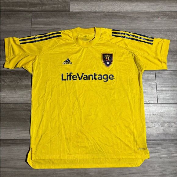 Adidas MLS Real Salt Lake city Training shirt size XL Rare soccer Jersey Men’s - Picture 1 of 6